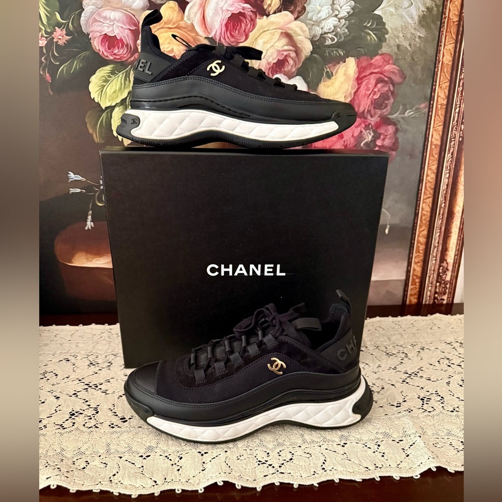 Chanel sneakers, size 38.5 - Picture 15 of 17